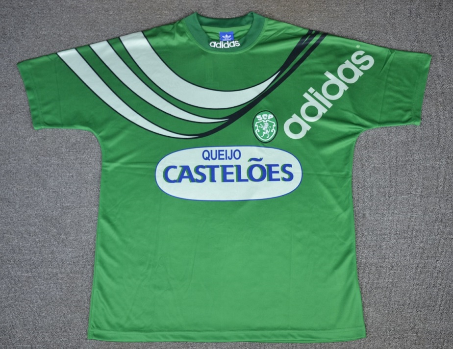 AAA Quality Sporting Lisbon 94/95 Home Soccer Jersey